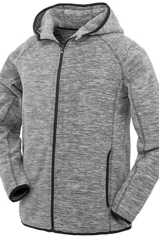 GreyBlack Microfleece Hoodie Ultimate Comfort and Performance