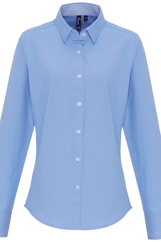 Striped CottonRich Oxford Blouse for Women