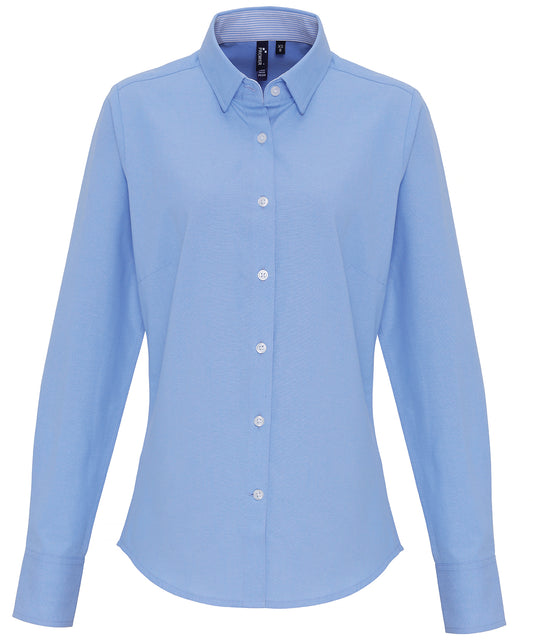 Striped CottonRich Oxford Blouse for Women