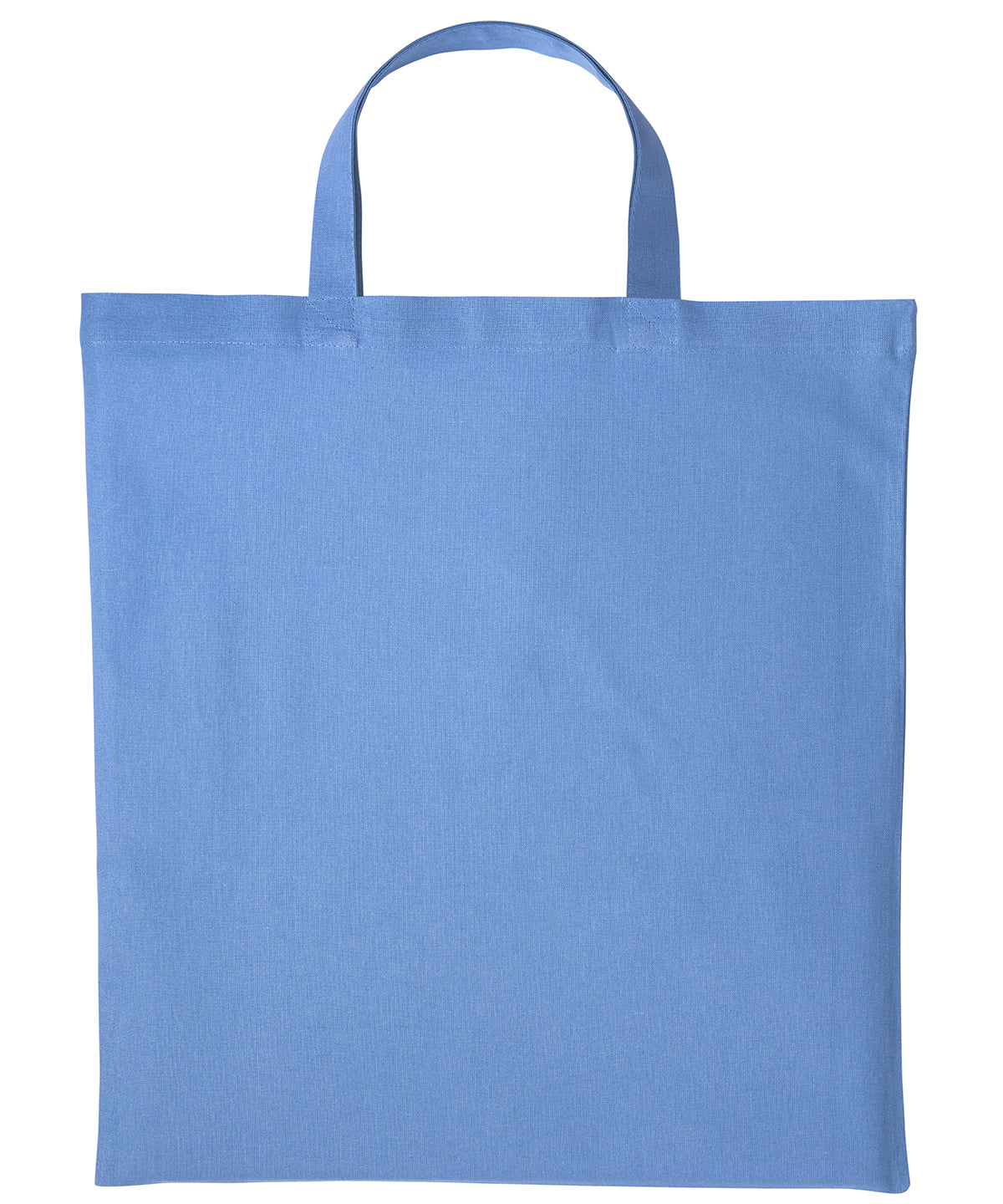 EcoFriendly Cotton Shopper Bag with Short Handles Unisex Adult Bags