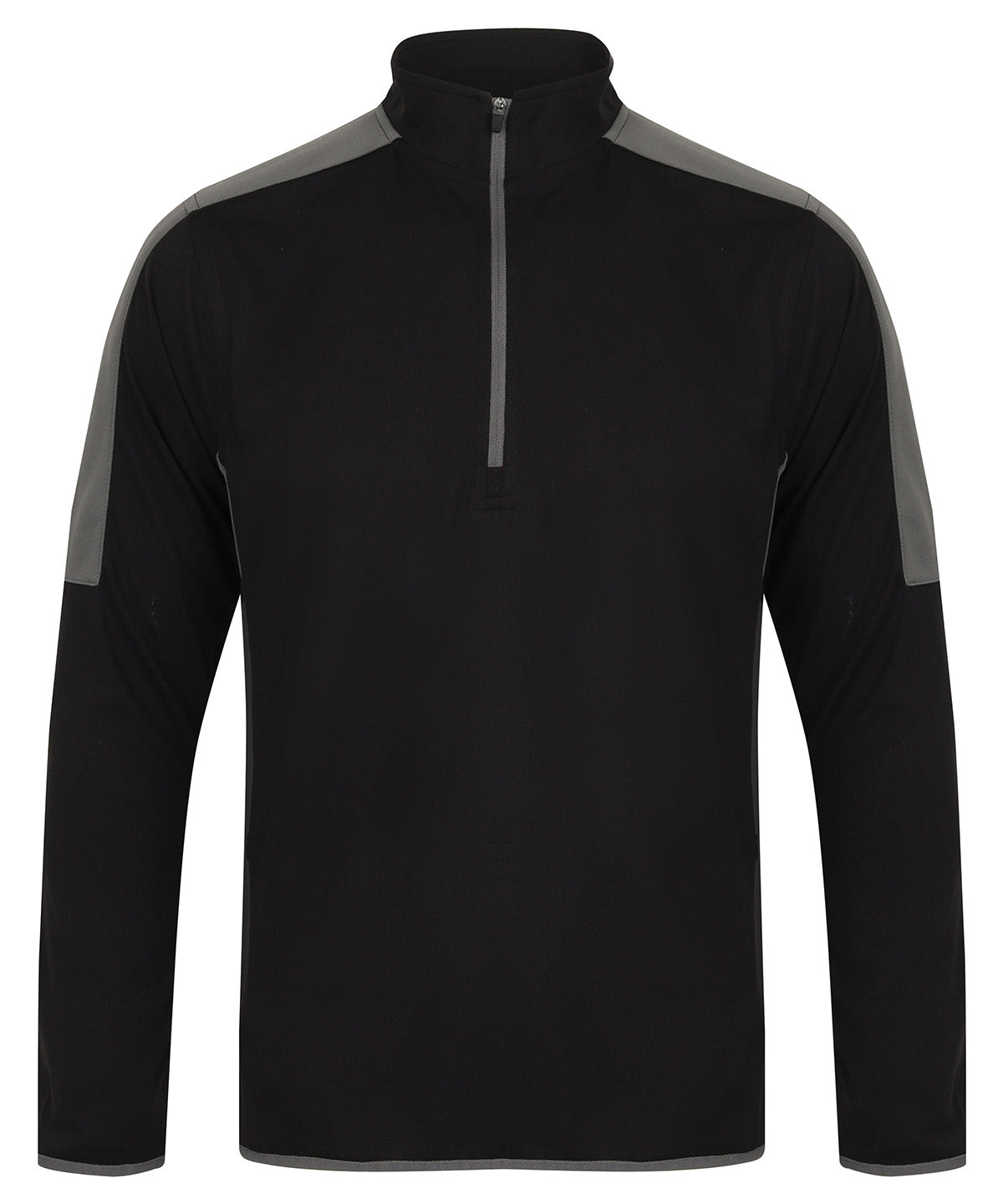 Finden Hales Zip Midlayer with Contrast Panelling Mens Sports Overtop