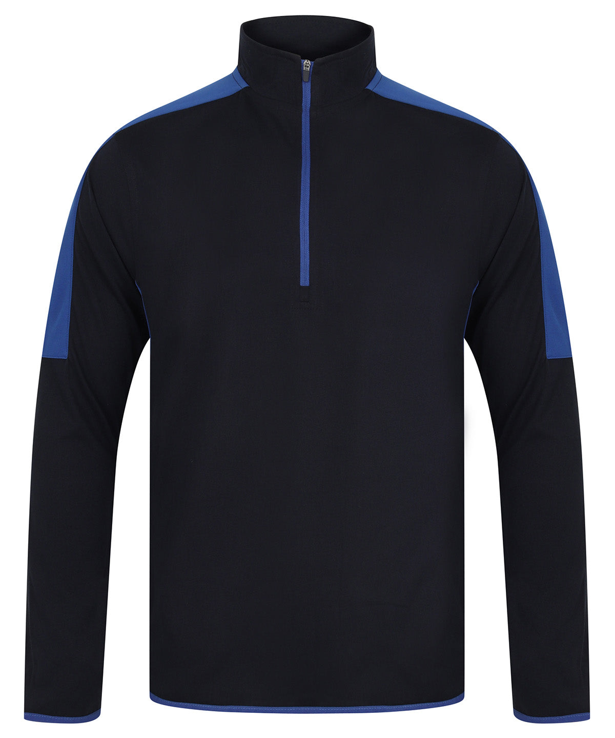 Finden Hales Zip Midlayer with Contrast Panelling Mens Sports Overtop