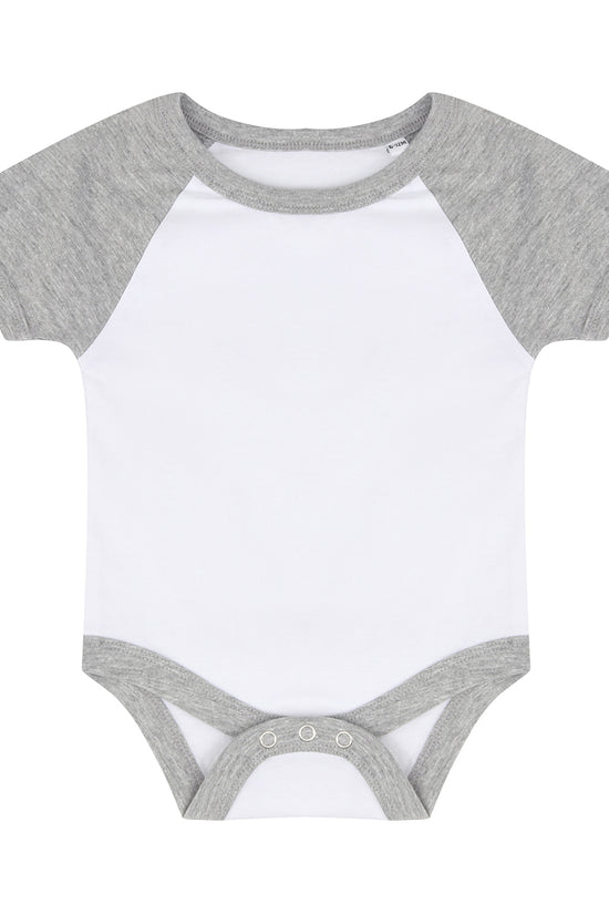 Retro Style Baseball Bodysuit for Infants