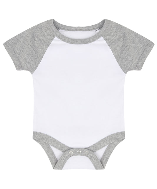 Retro Style Baseball Bodysuit for Infants