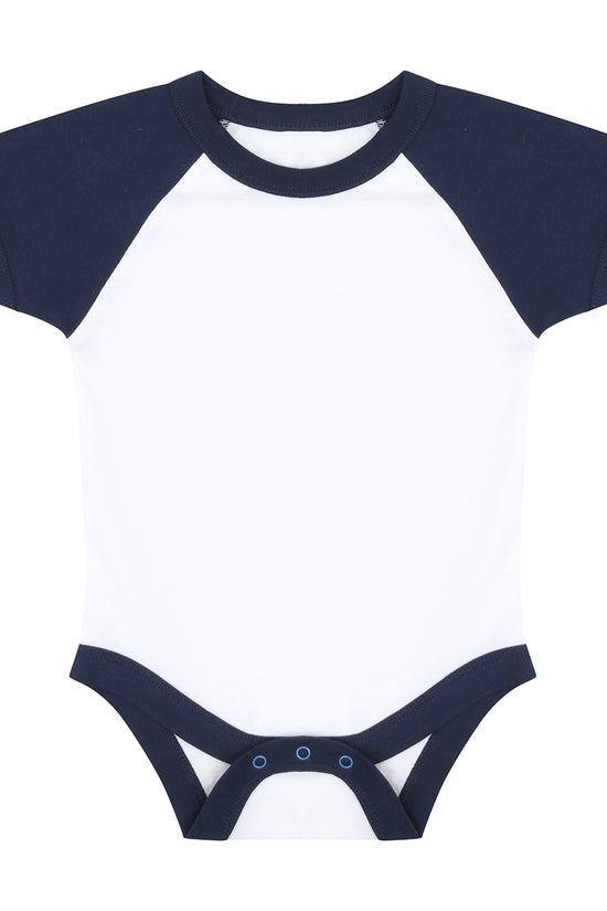 Retro Style Baseball Bodysuit for Infants