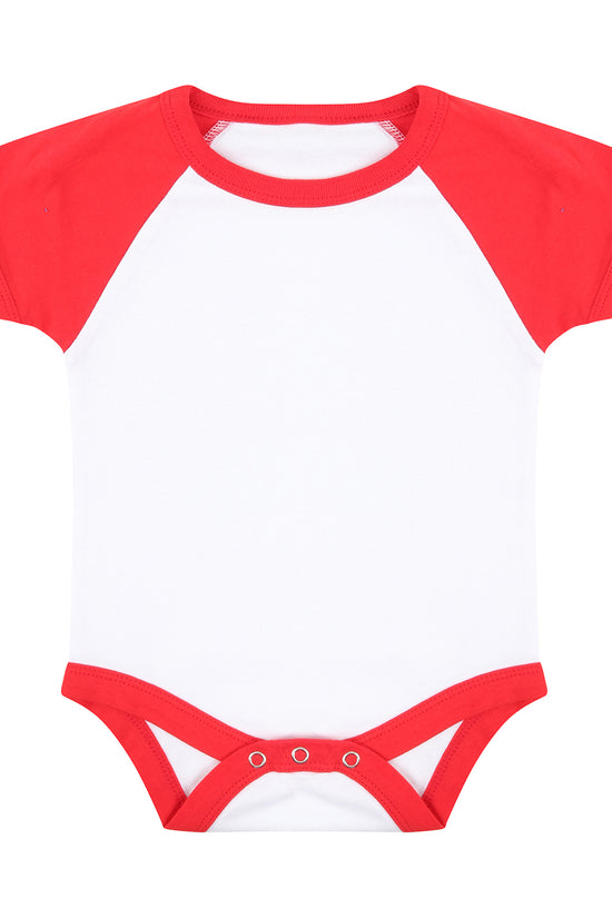 Retro Style Baseball Bodysuit for Infants