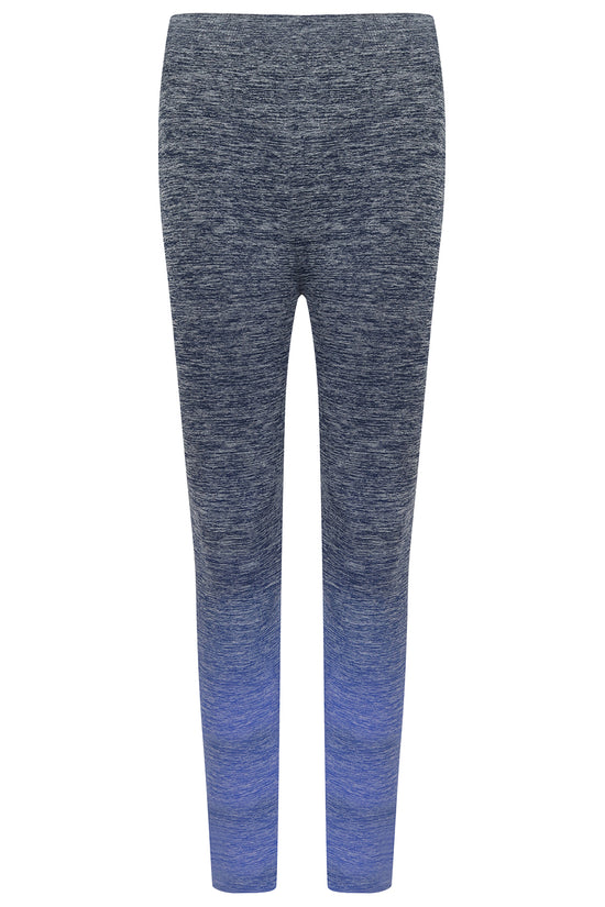 Tombo Womens Seamless Ombre Fade Out Leggings