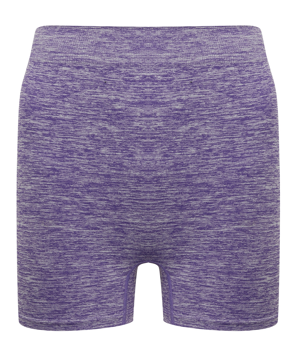 Tombo Womens Seamless HighWaisted Melange Shorts