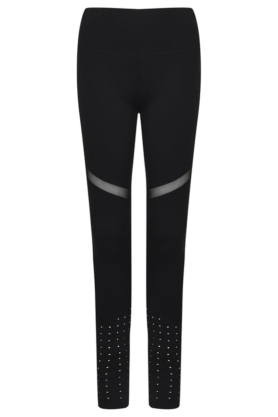 Tombo Womens Panelled Leggings Stylish SquatProof Activewear