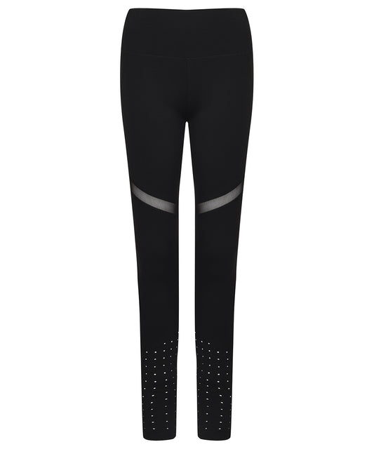 Tombo Womens Panelled Leggings Stylish SquatProof Activewear