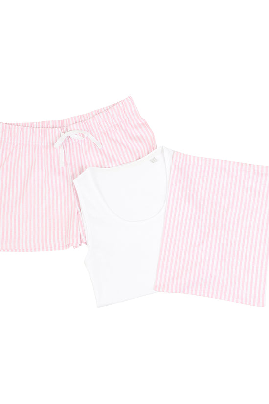 Womens Short Pyjama Set with Matching Bag