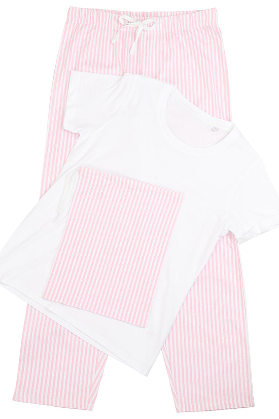 Soft Cotton Womens Pyjama Set with Matching Bag