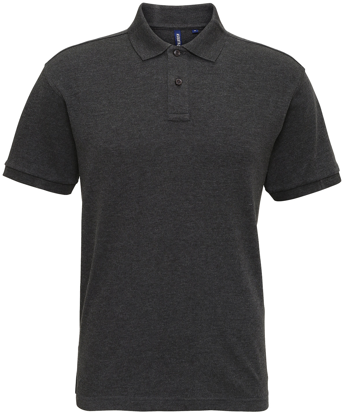 Mens Super Smooth Knit Polo Shirt Classic Fit Side Vents