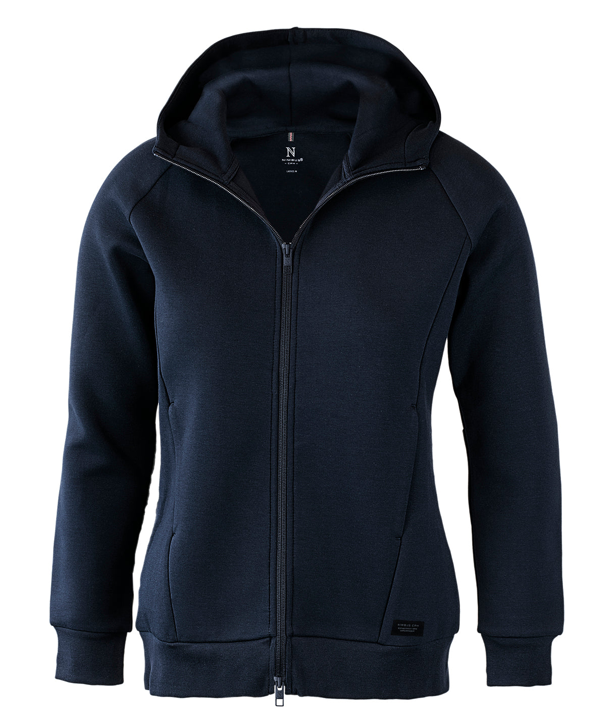 Nimbus Womens Hampton Premium DoubleFaced Hoodie