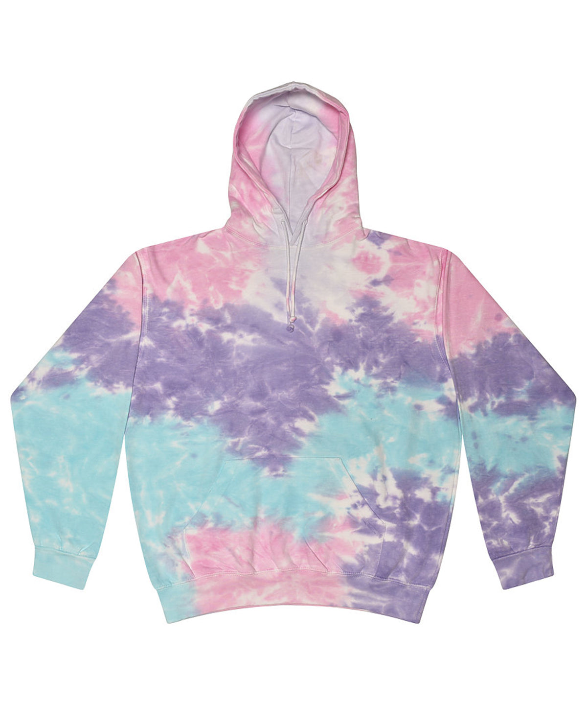 Colortone Rainbow TieDye Hoodie Unisex Adult Hoodie