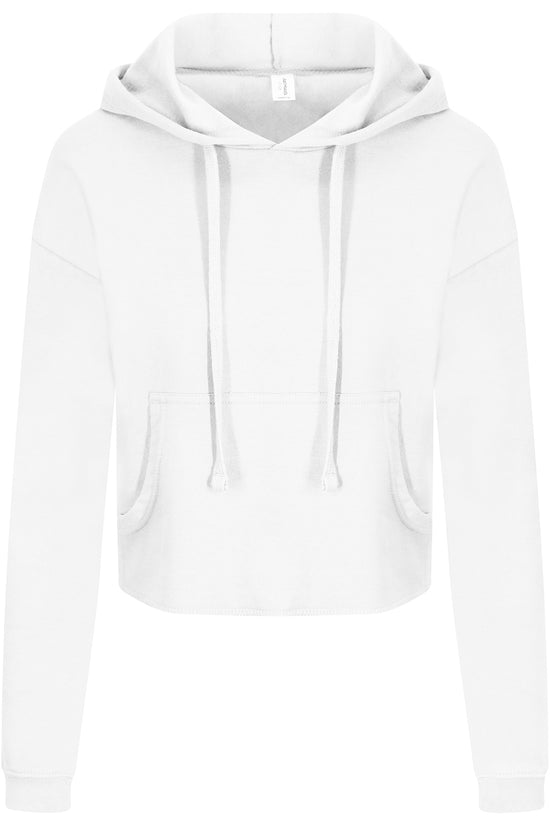 AWDis Just Hoods Womens Cropped Hoodie Comfort Style