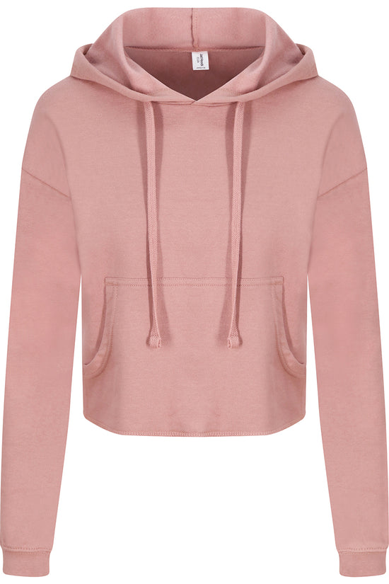 AWDis Just Hoods Womens Cropped Hoodie Comfort Style