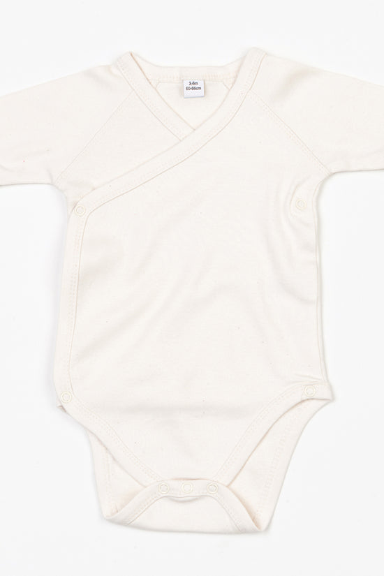 Organic Cotton Kimono Bodysuit for Infants Babybugz Baby