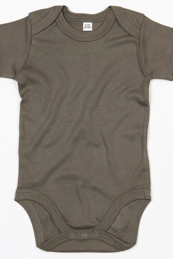 Organic Cotton Baby Bodysuit Unisex Infant Short Sleeve