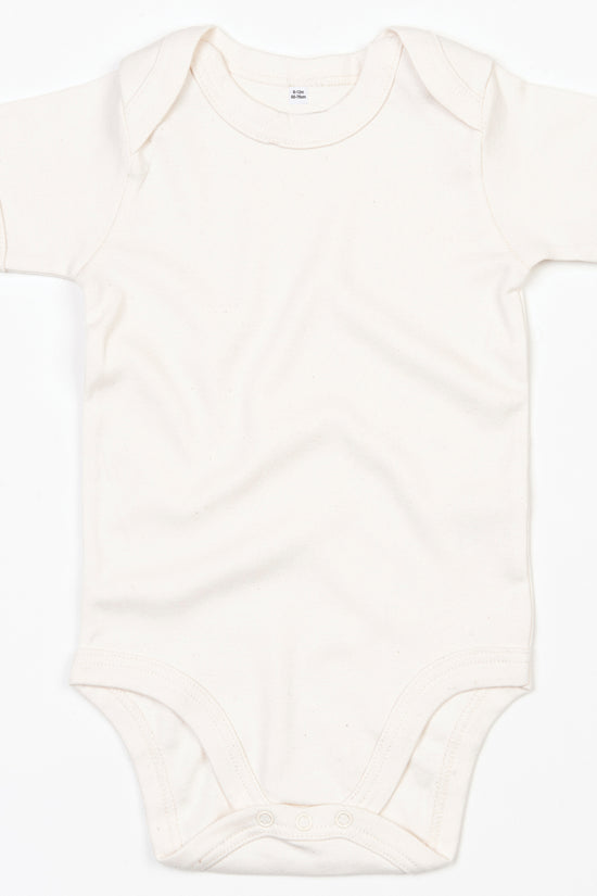 Organic Cotton Baby Bodysuit Unisex Infant Short Sleeve