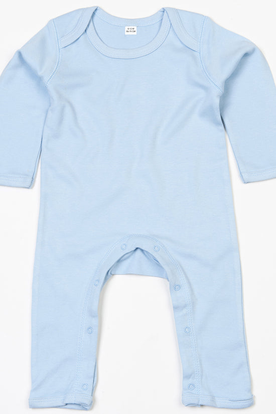 Soft Long Sleeve Baby Rompersuit for Infants and Toddlers