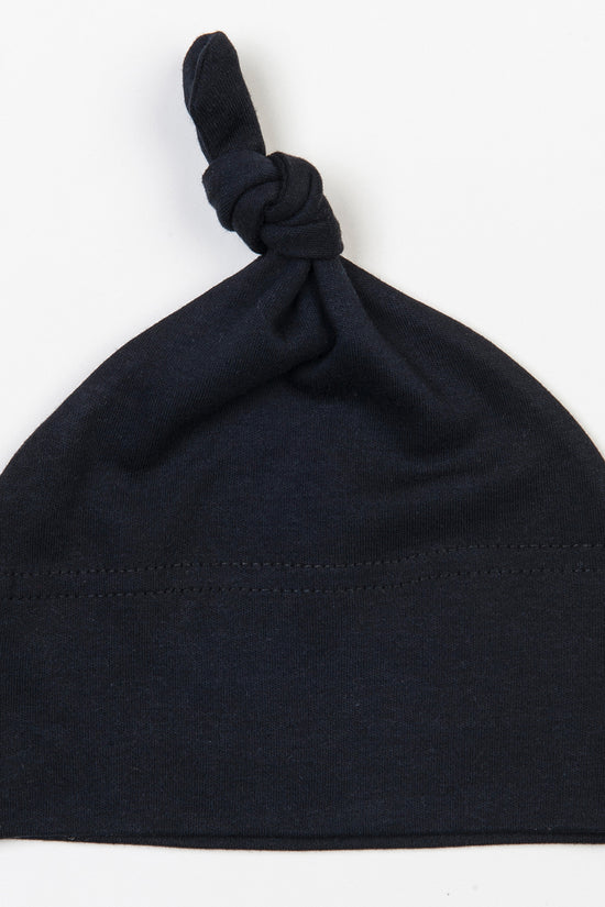 Soft Organic Cotton Baby Hat with DoubleLayer Band
