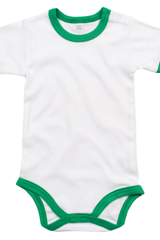 Organic Babybugz Ringer Bodysuit for Unisex Infants