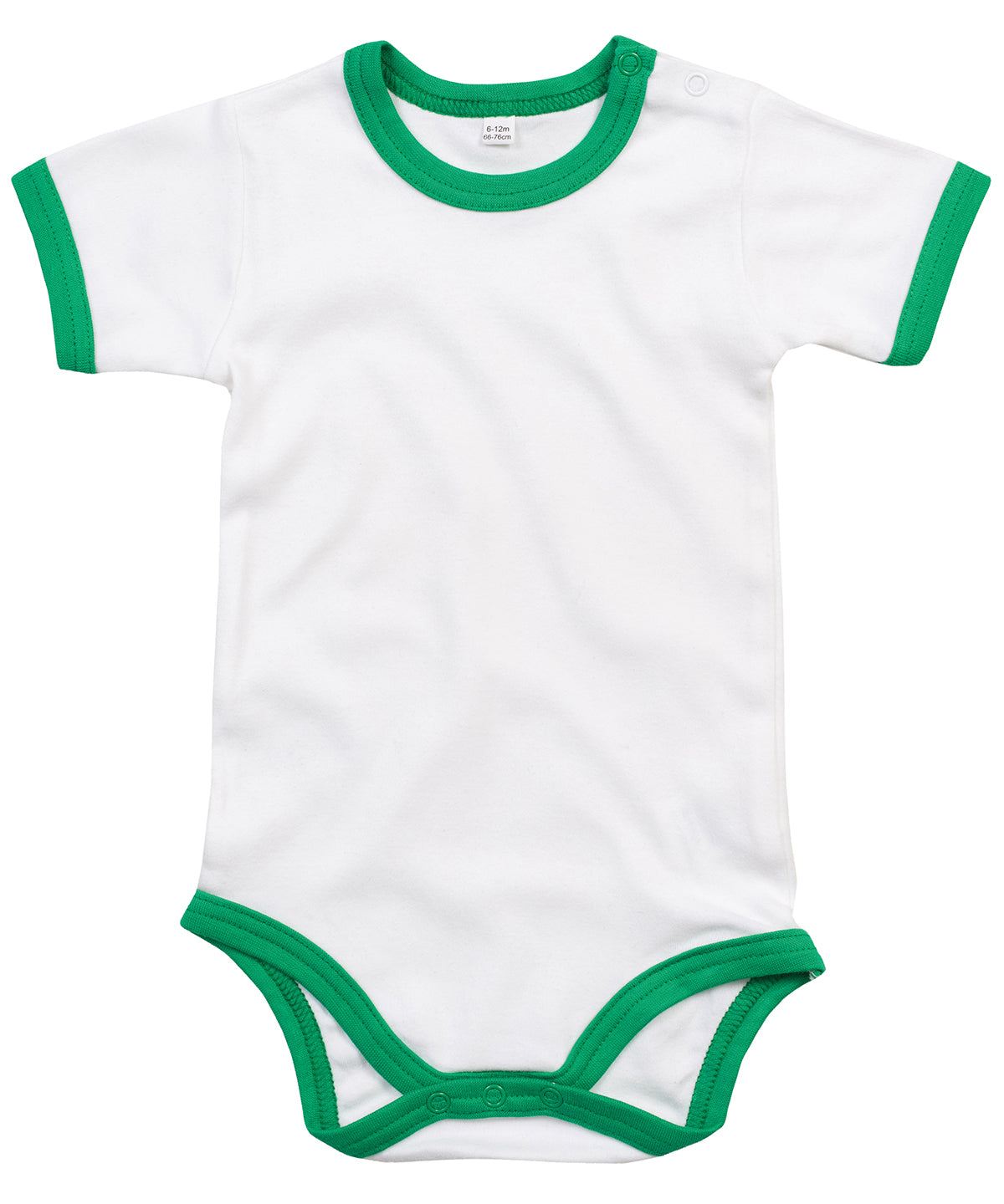 Organic Babybugz Ringer Bodysuit for Unisex Infants