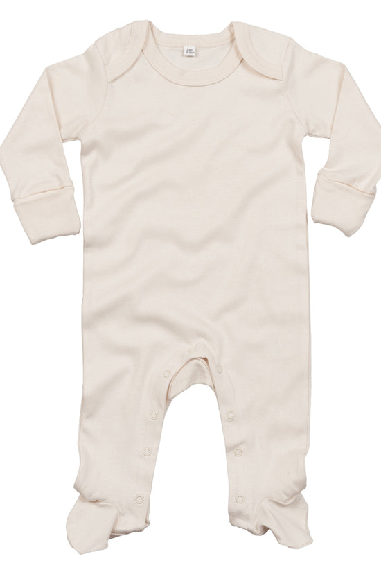 Babybugz Baby Organic Envelope Sleepsuit with Mitts Bodysuit