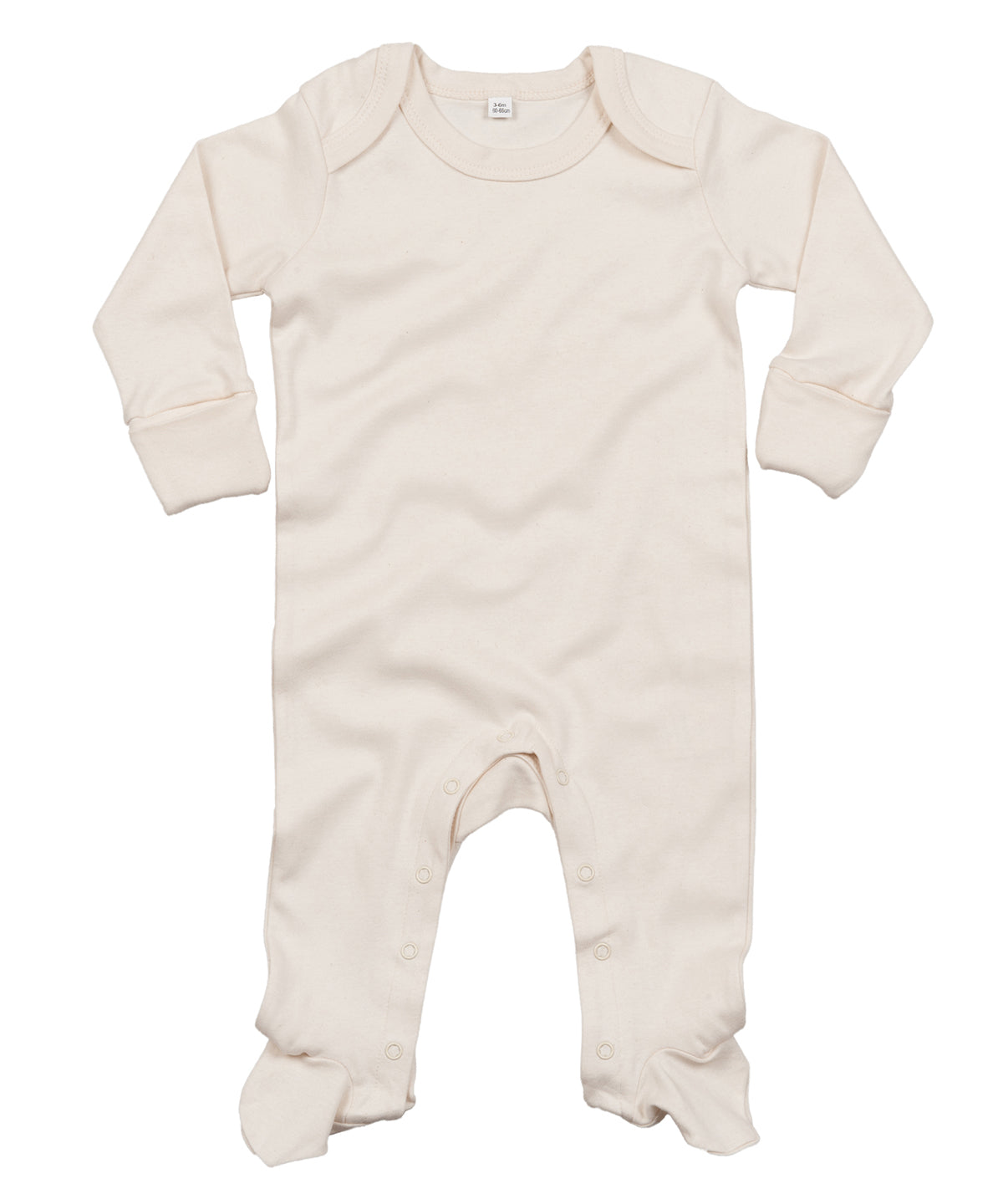 Babybugz Baby Organic Envelope Sleepsuit with Mitts Bodysuit