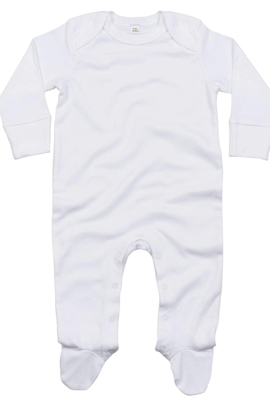 Babybugz Baby Organic Envelope Sleepsuit with Mitts Bodysuit