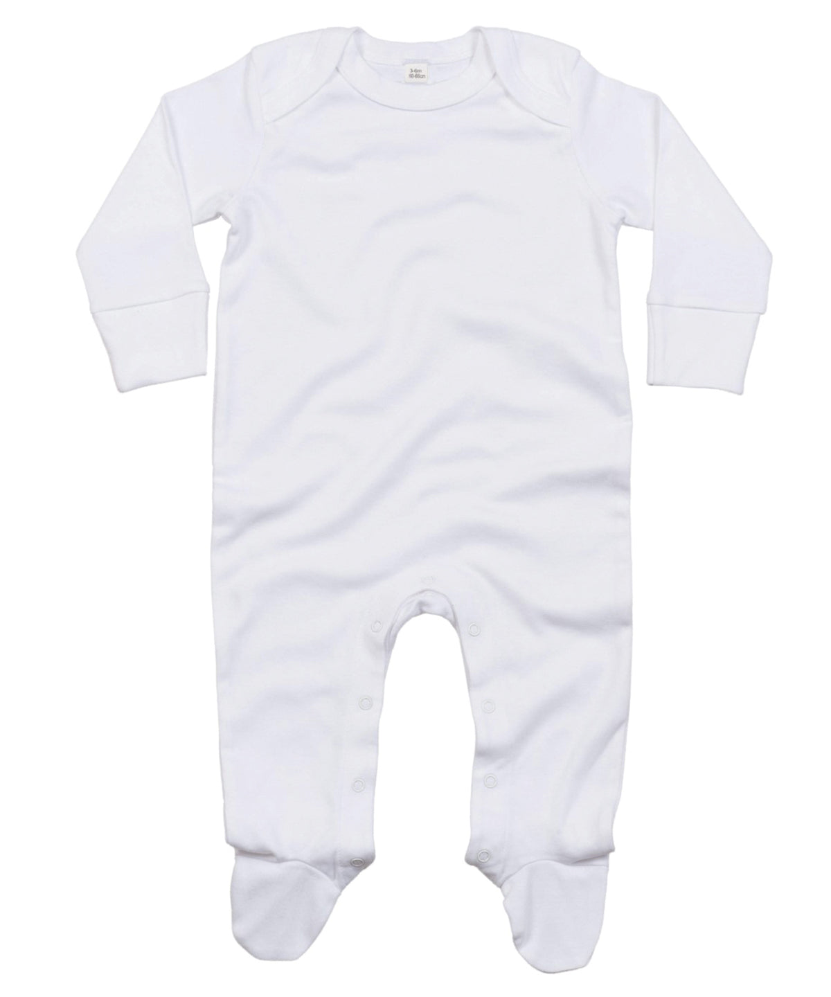 Babybugz Baby Organic Envelope Sleepsuit with Mitts Bodysuit
