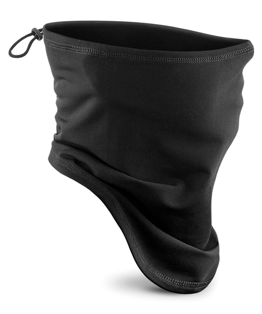 Softshell Sports Tech Neck Warmer Snood for Enhanced Performance