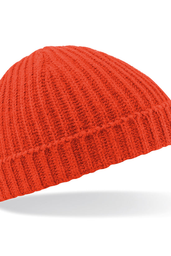 Beechfield Trawler Beanie Hat Retro Style Winter Essential