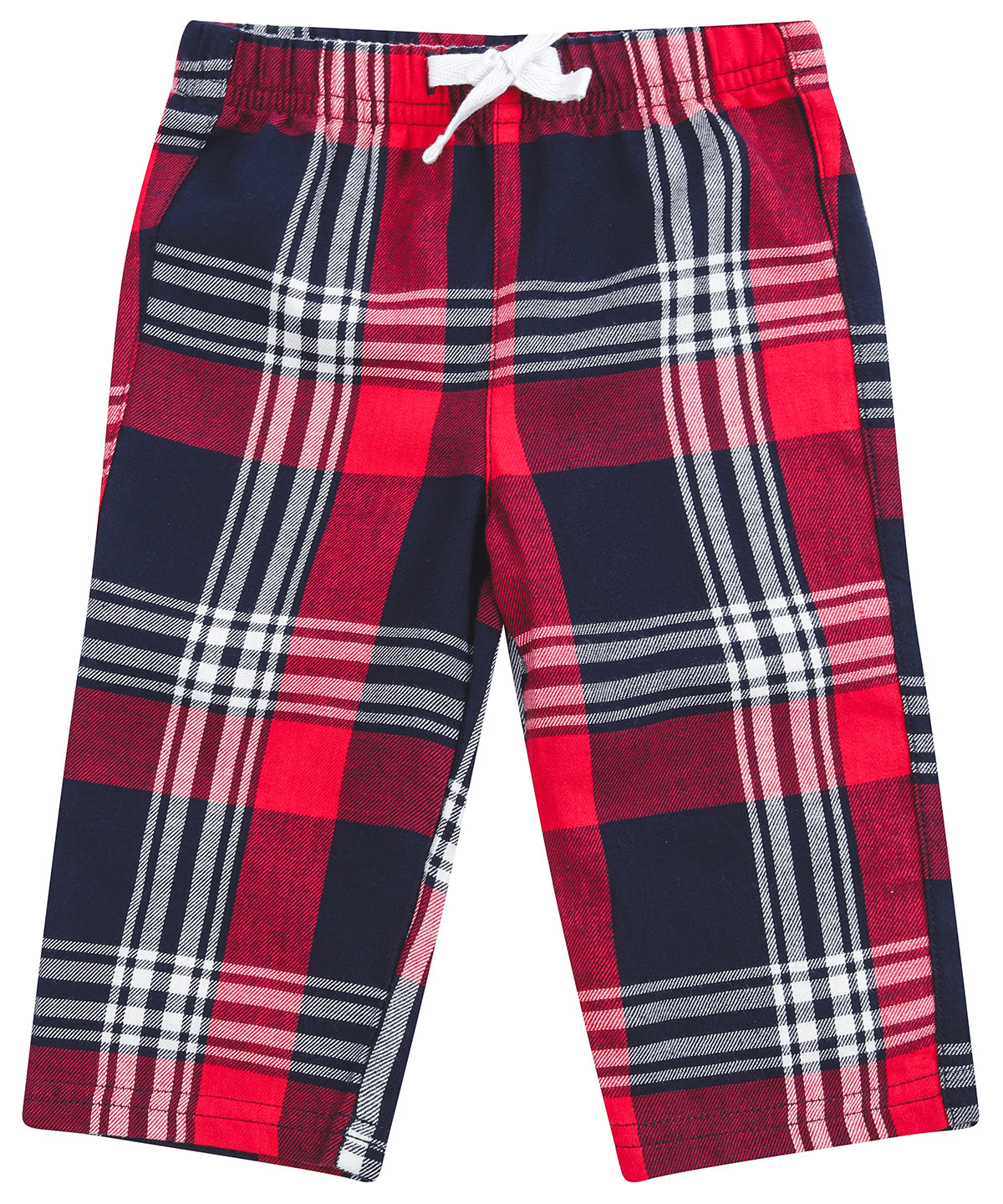 Cozy Tartan Lounge Trousers for Infants