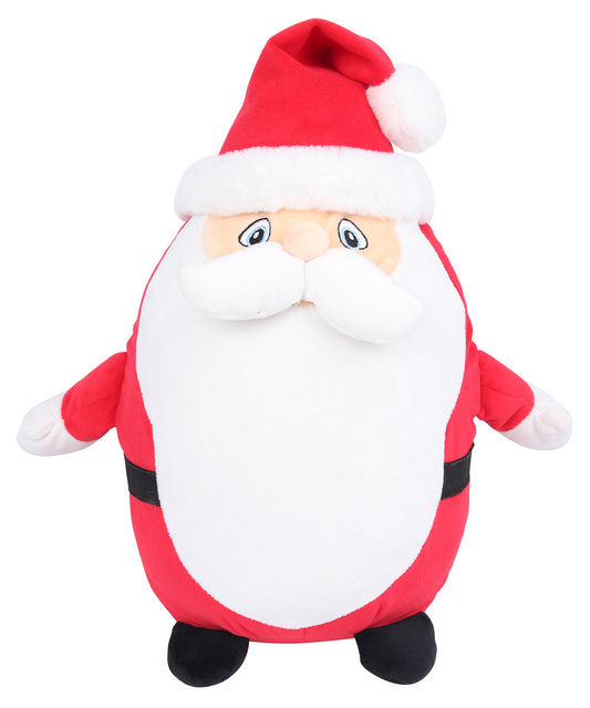 Zippie Father Christmas Soft Toy for Festive Decoration