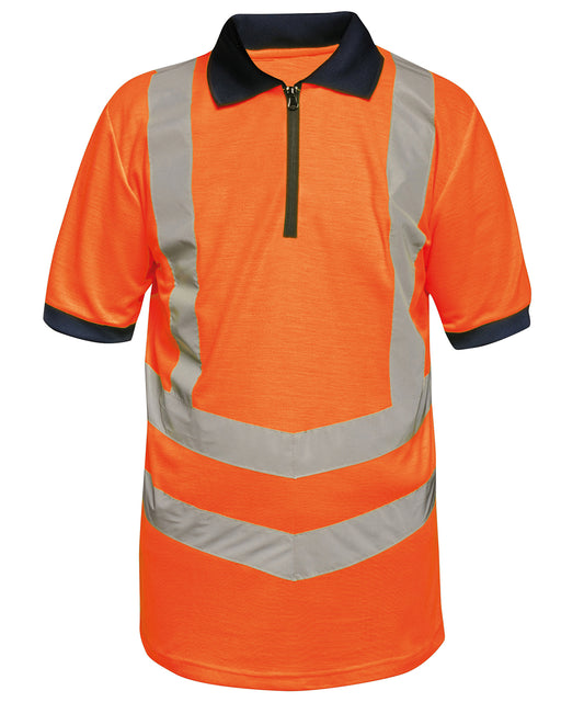 Regatta HiVis Pro Polo for Men Safetywear Plus Sizes