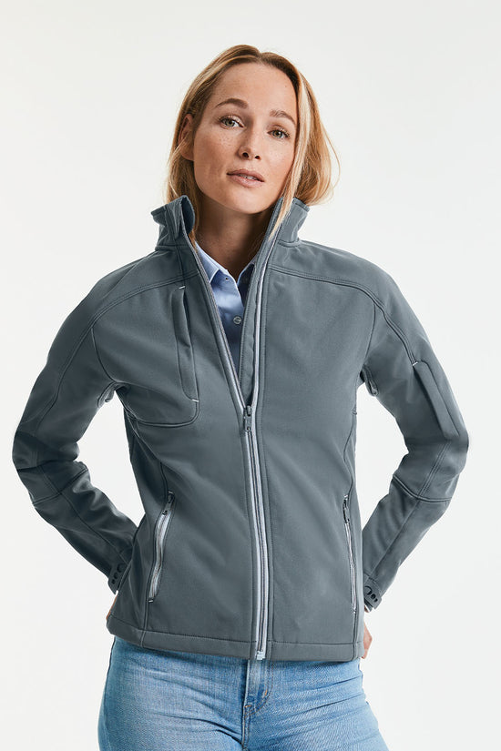 Russell Europe Womens Bionic Softshell Jacket Plus Sizes