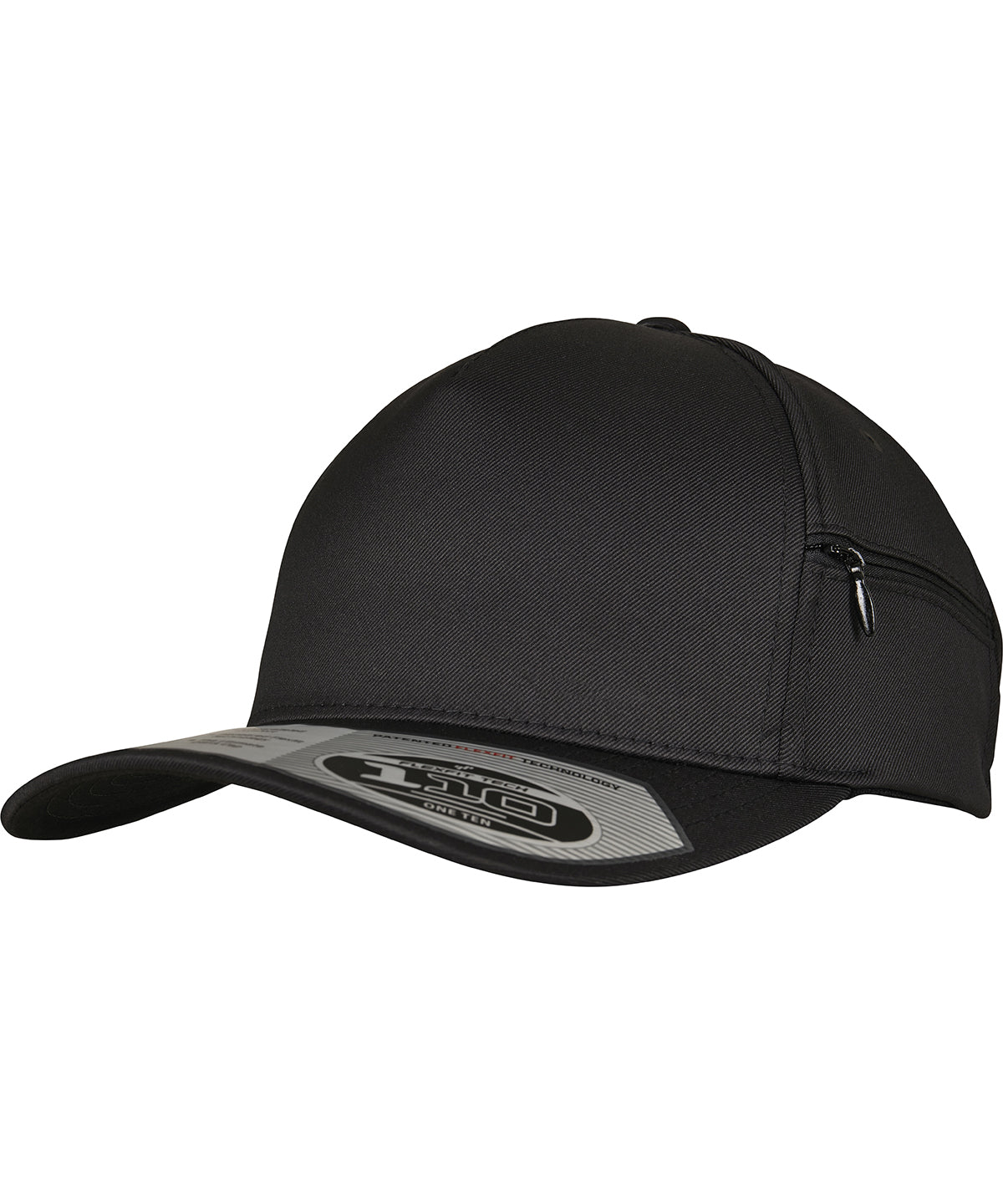 Flexfit 110ZP Caps with Zipper Detail Unisex Adult Headwear