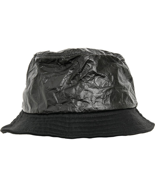 Flexfit by Yupoong Crinkled Paper Bucket Hat Casual and Modern Unisex Adult Hat
