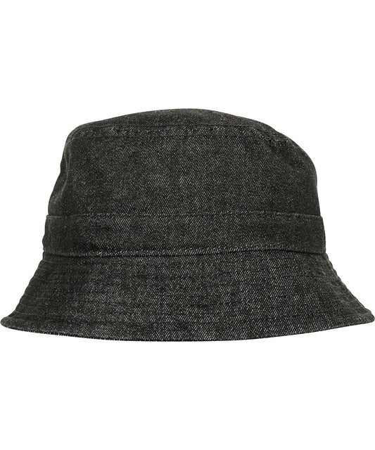 Flexfit Denim Bucket Hat Unisex Adult Headwear