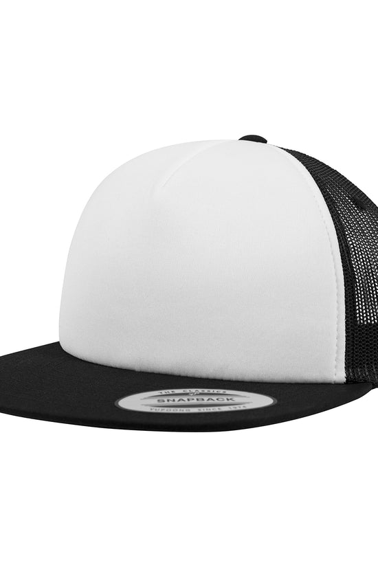 Yupoong Foam Trucker Cap with White Front 6005FW Unisex Adult