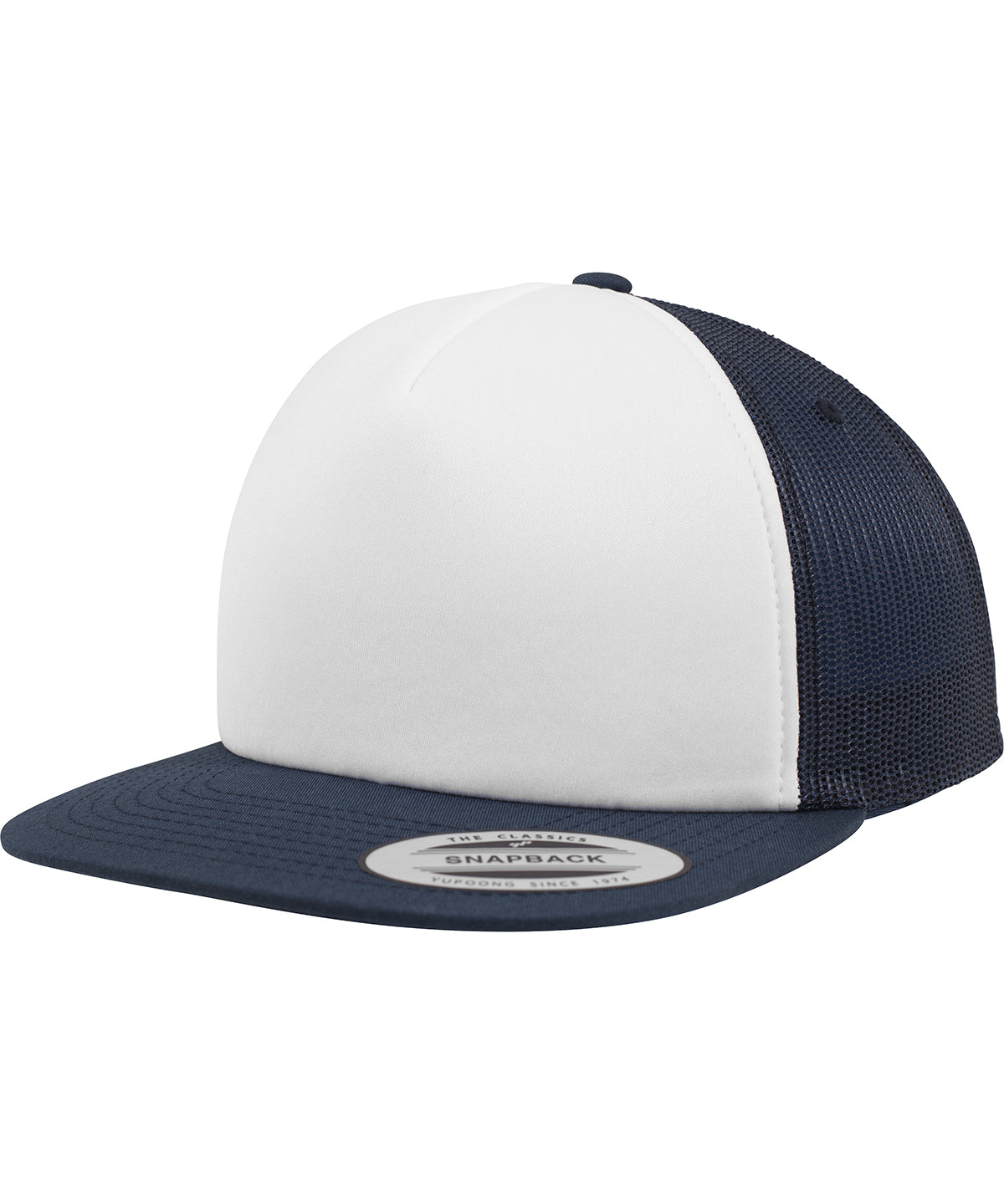 Yupoong Foam Trucker Cap with White Front 6005FW Unisex Adult