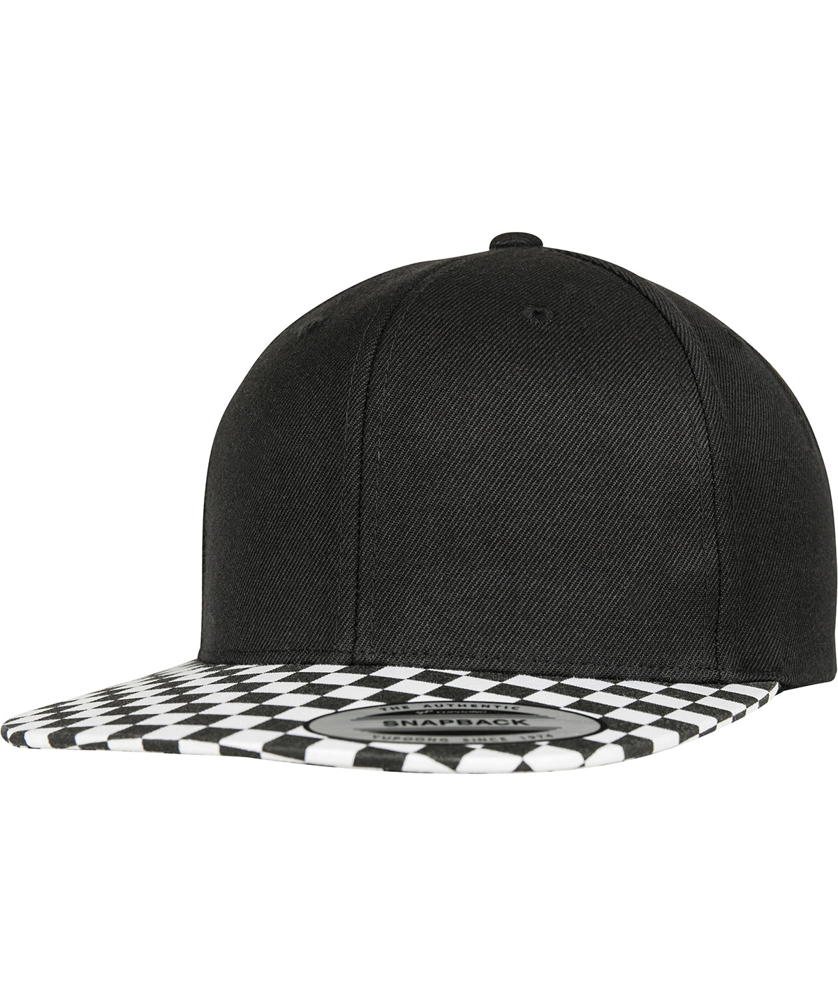Flexfit Checkerboard Snapback Cap for Adults