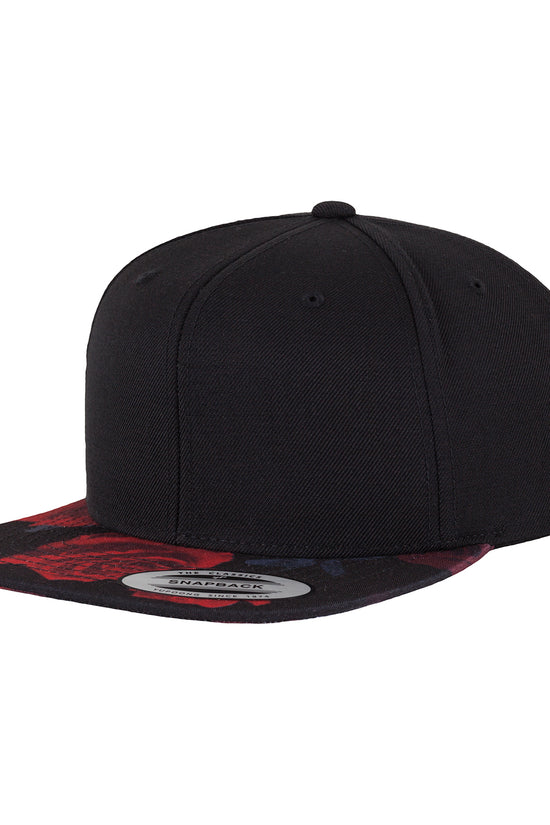Flexfit Roses Snapback Cap 6089R Unisex Adult Headwear