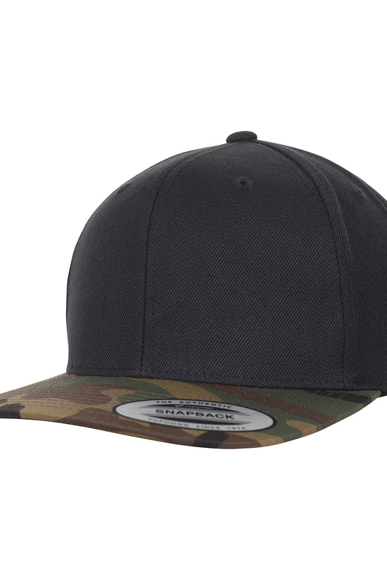 Flexfit Classic Snapback 2Tone Camo Caps Unisex Adult
