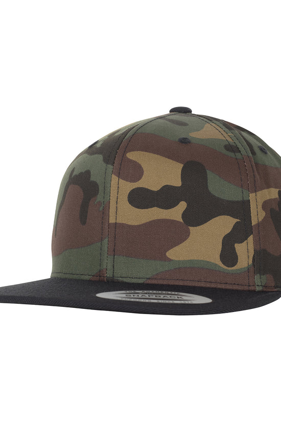 Flexfit Classic Snapback 2Tone Camo Caps Unisex Adult