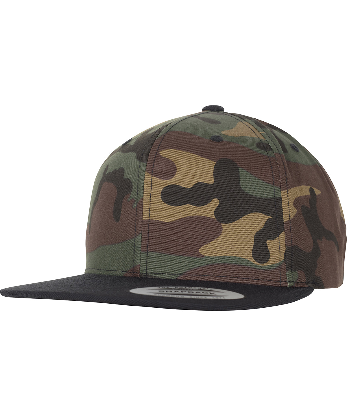 Flexfit Classic Snapback 2Tone Camo Caps Unisex Adult