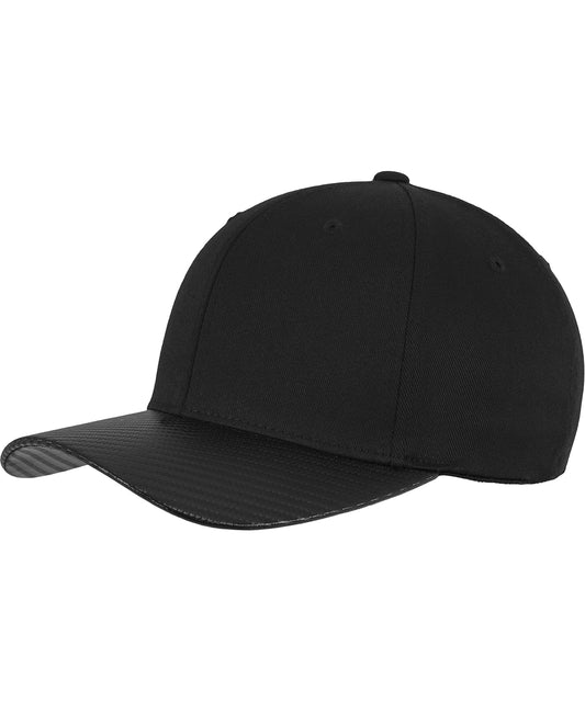 Carbon Flexfit 6277CA Caps Athletic Shape Carbon Visor