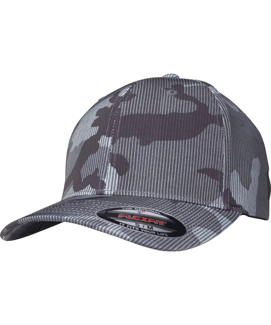 Flexfit Camo Stripe Cap by Yupoong for Adults
